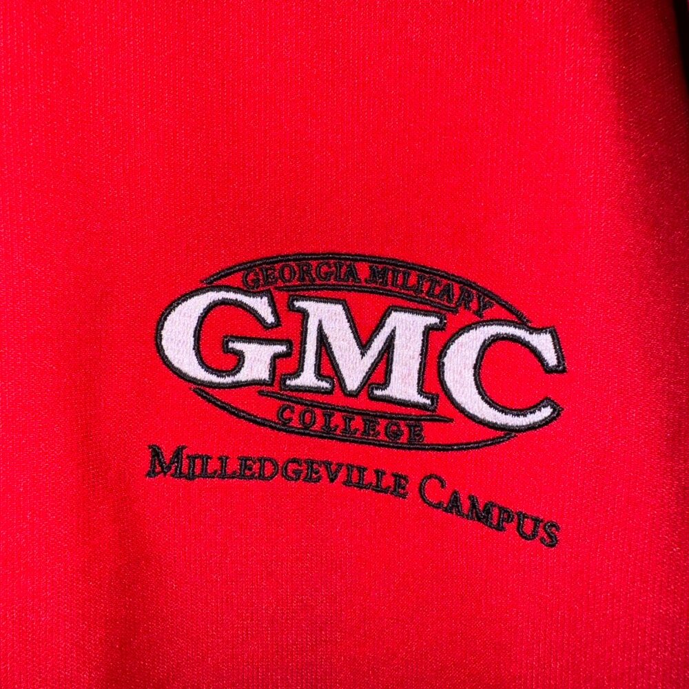 Champion Vintage GMC Georgia Military College Bulldogs V-Neck Sweatshirt Mens - Picture 5 of 13